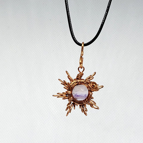 Crystal Starburst Pendant - Kalypso's Hazina