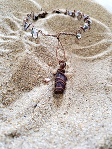 Amethyst / Labradorite Choker