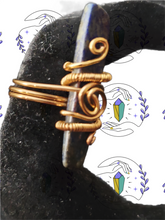 Load image into Gallery viewer, Handmade Lapis Lazuli Golden Ring
